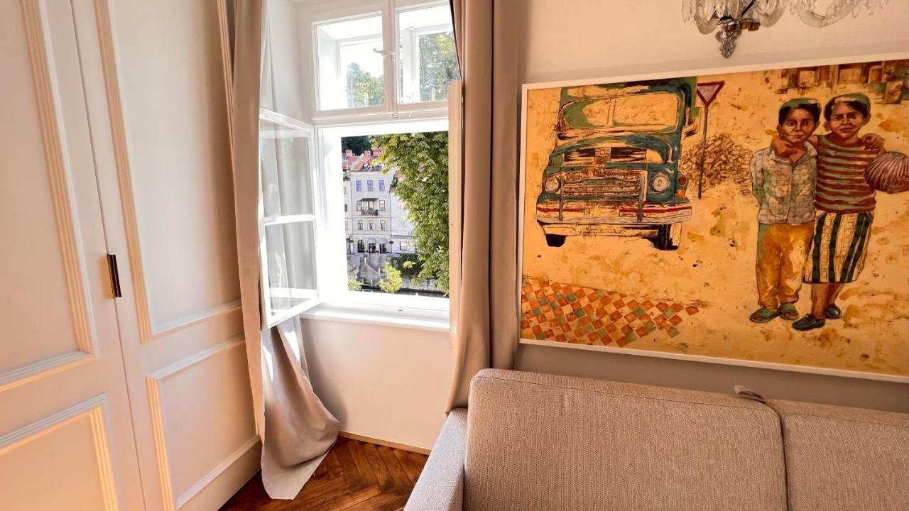 Ab Ljubljana - Breg Apartments ภายนอก รูปภาพ