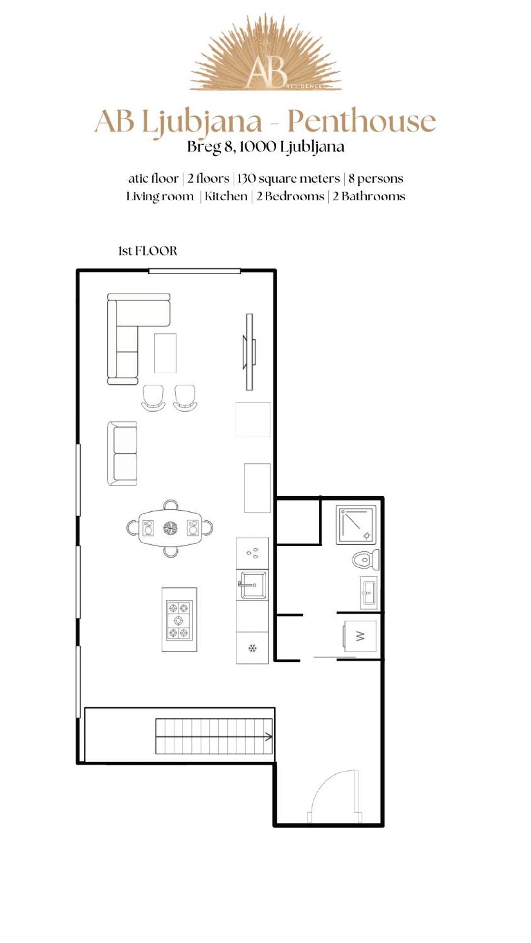 Ab Ljubljana - Breg Apartments ภายนอก รูปภาพ